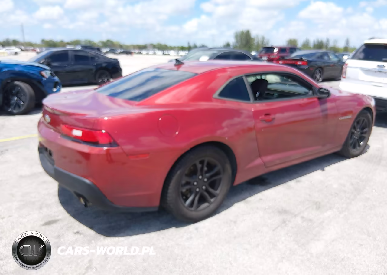 2015 Chevrolet Camaro 2Ls VIN:2G1FB1E32F9166475 - 4