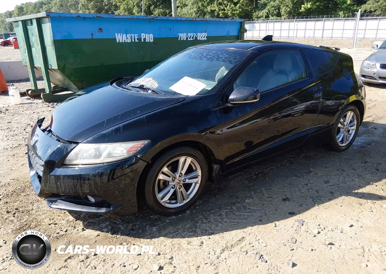2011 Honda Cr-Z Ex VIN:JHMZF1D63BS002244 - 2