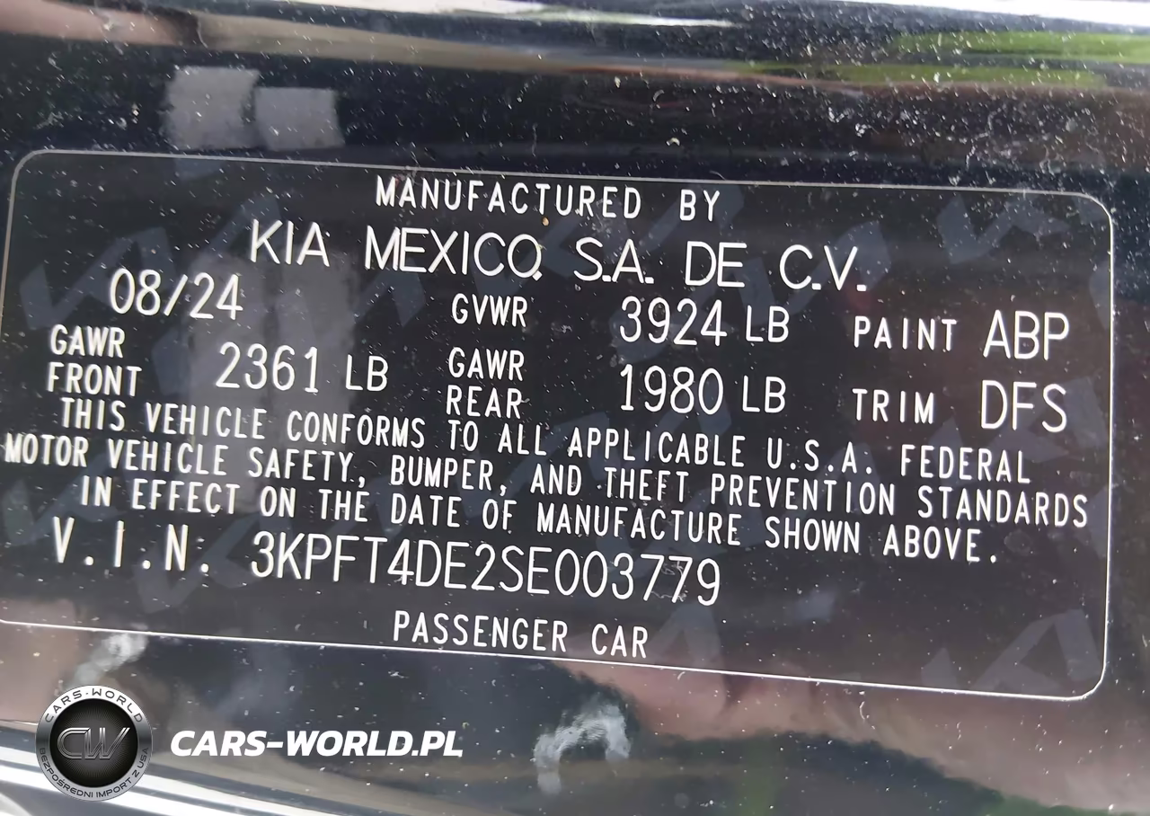 2025 Kia K4 Lx VIN:3KPFT4DE2SE003779 - 9