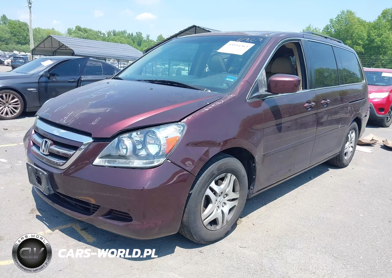2007 Honda Odyssey Ex-L VIN:5FNRL38627B432805 - 2