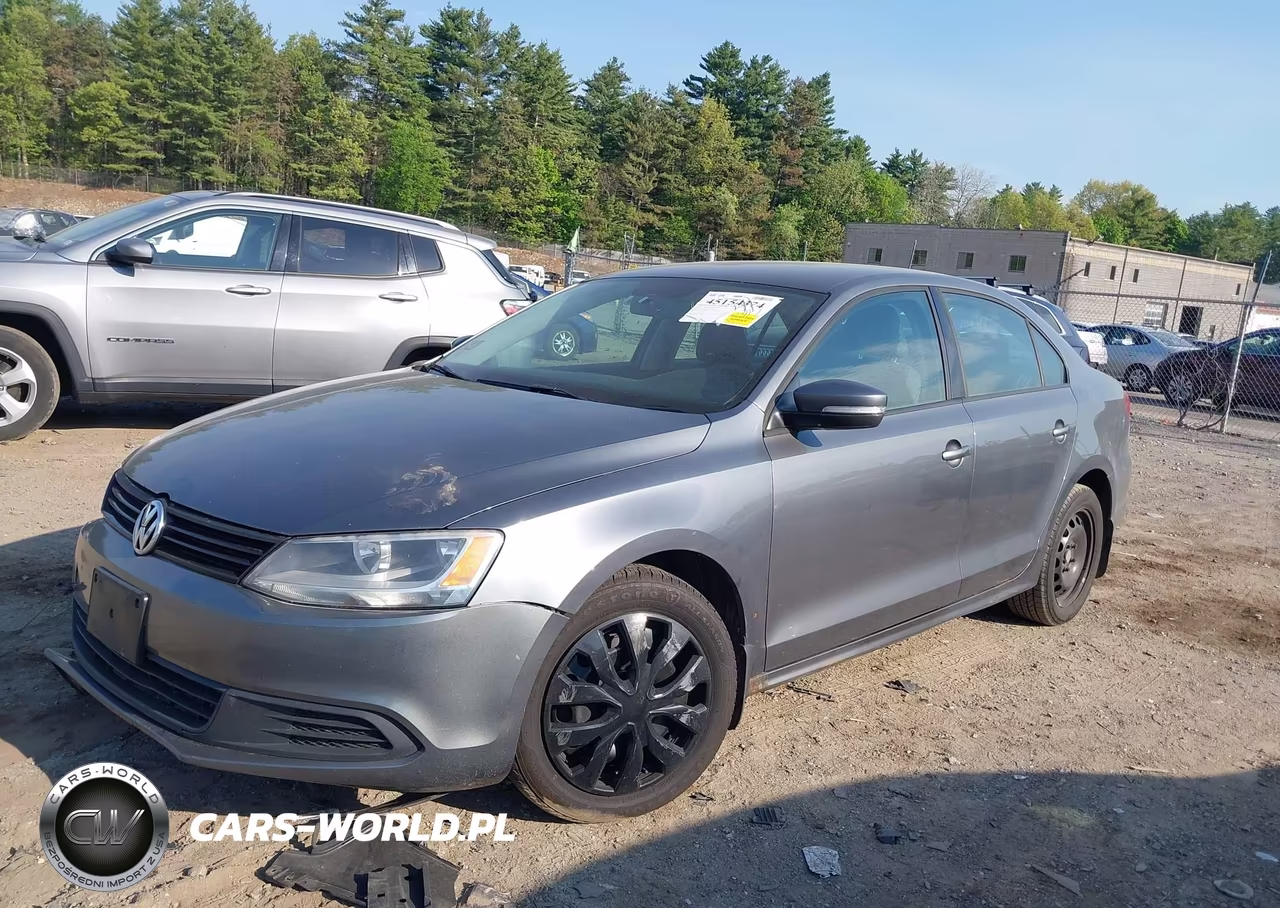 2012 Volkswagen Jetta 2.5L Se VIN:3VWDP7AJ2CM397173 - 2