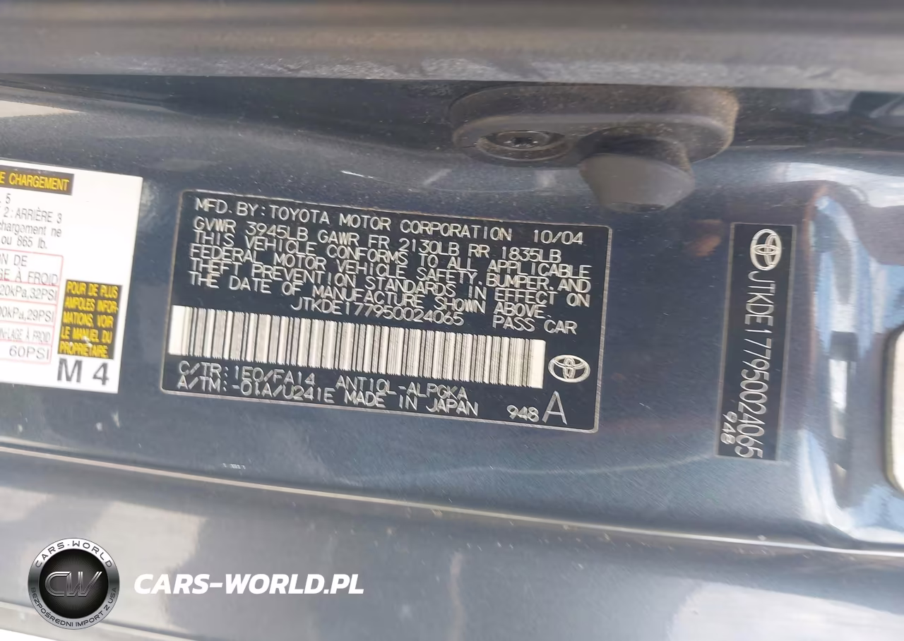 2005 Scion Tc VIN:JTKDE177950024065 - 9