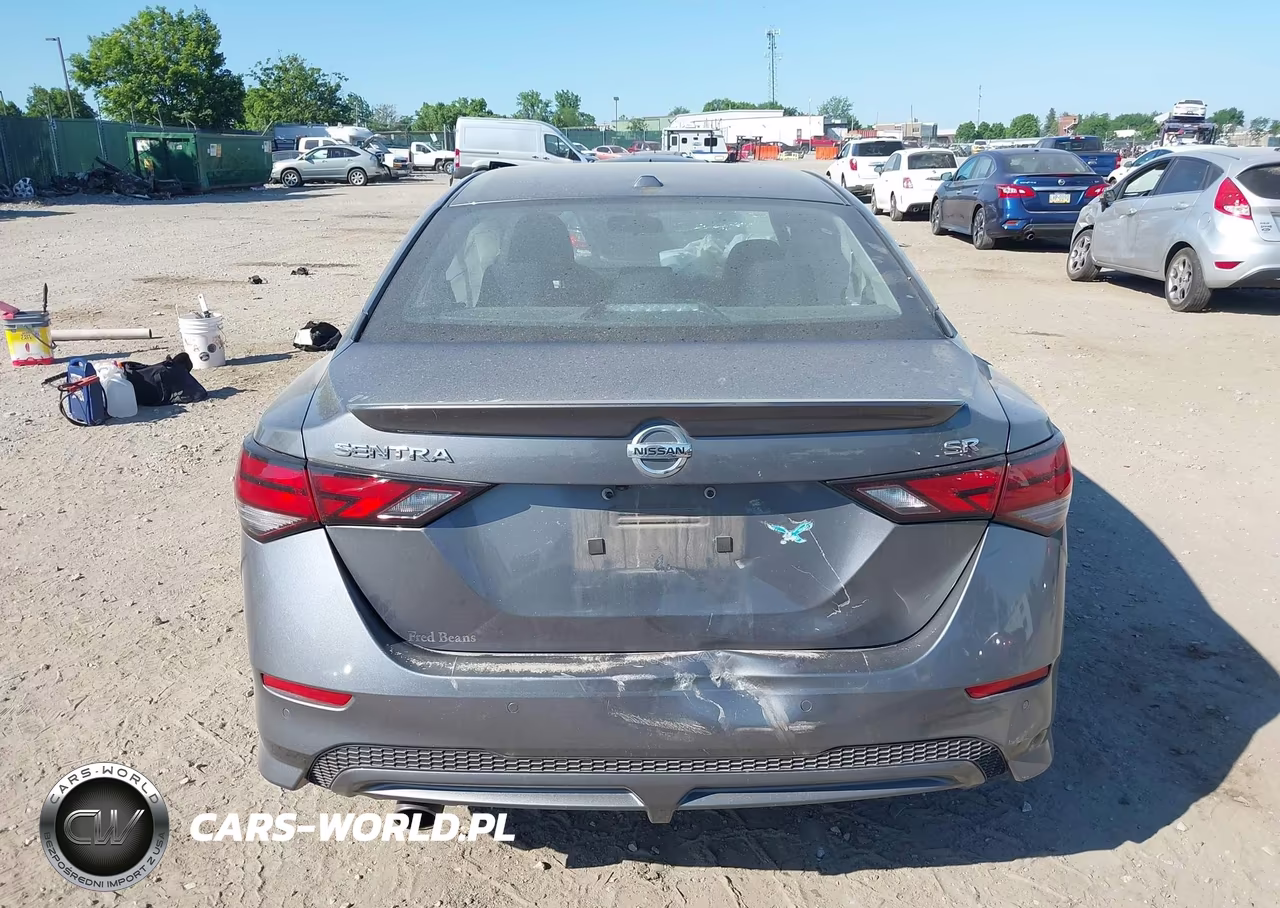 2022 Nissan Sentra Sr Xtronic Cvt VIN:3N1AB8DV2NY319239 - 16