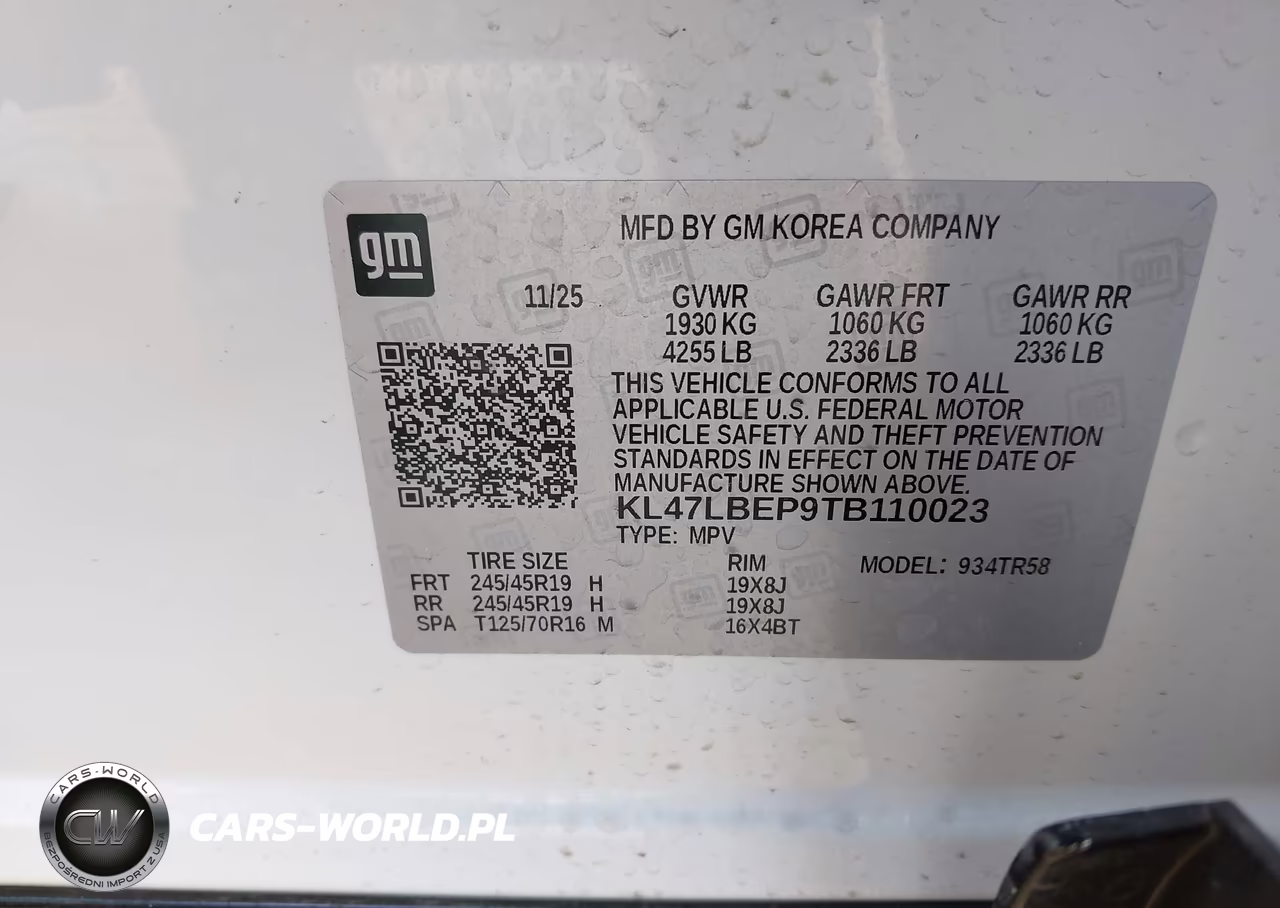 2026 Buick Envista Sport Touring Fwd VIN:KL47LBEP9TB110023 - 9