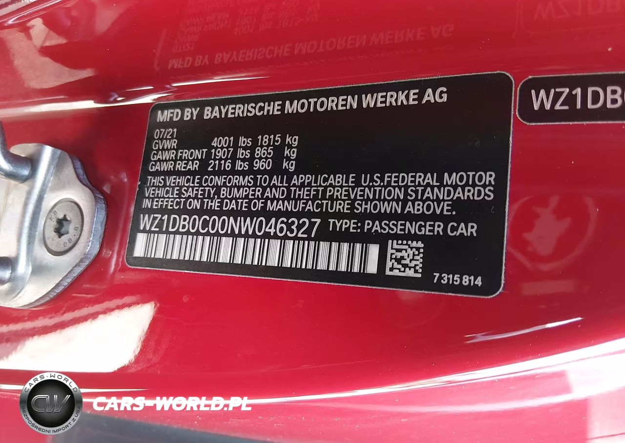 2022 Toyota Gr Supra 3.0 Premium VIN:WZ1DB0C00NW046327 - 9