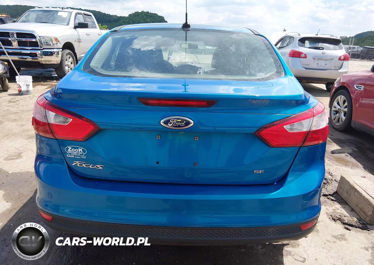2014 Ford Focus Se VIN:1FADP3F22EL105948 - 17