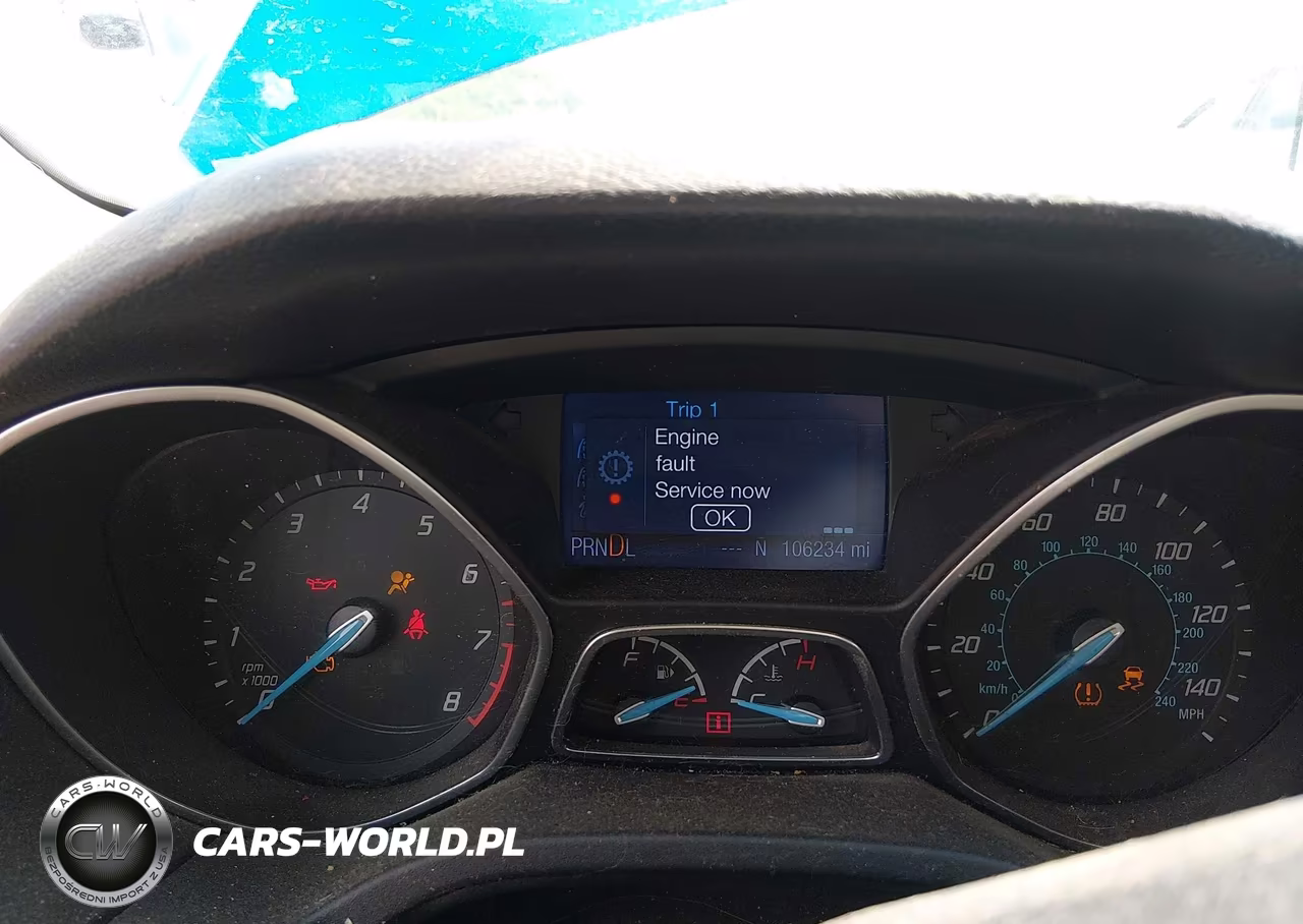 2014 Ford Focus Se VIN:1FADP3F22EL105948 - 7