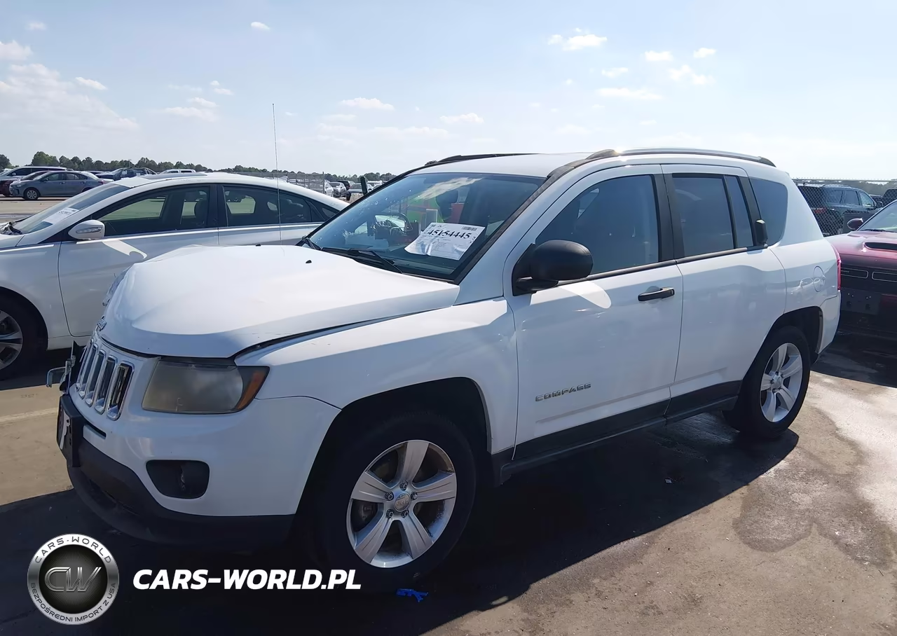 2014 Jeep Compass Sport VIN:1C4NJCBA6ED536137 - 2