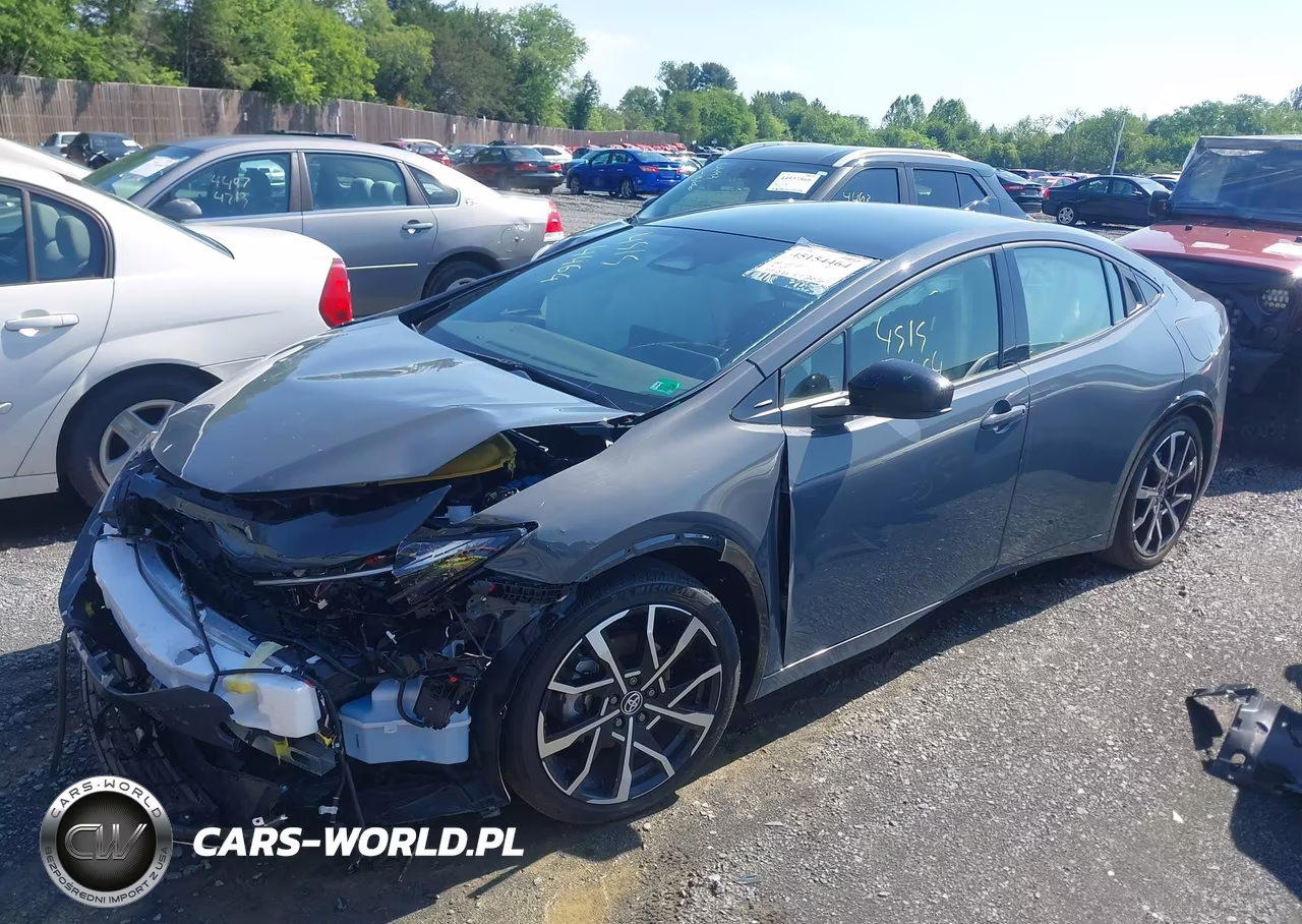 2024 Toyota Prius Prime Xse VIN:JTDACACU8R3031900 - 2