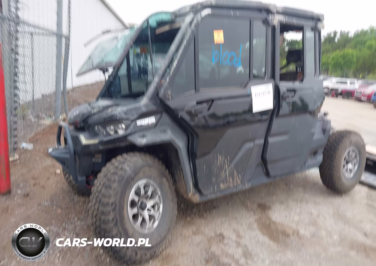 2024 Can-Am Defender Max Limited Cab Hd10-Lone Star Hd10 VIN:3JBUUAX48RK001734 - 2