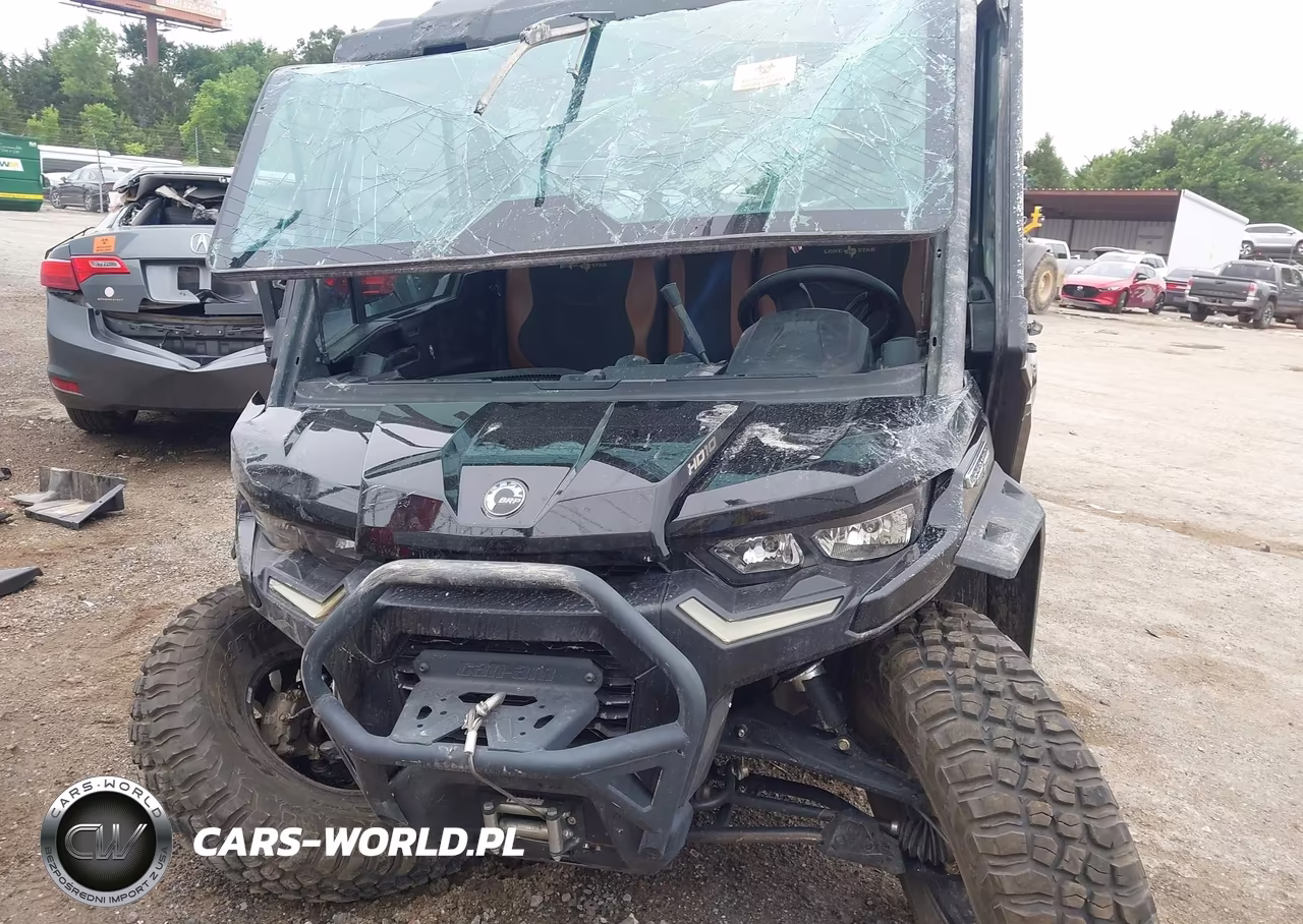 2024 Can-Am Defender Max Limited Cab Hd10-Lone Star Hd10 VIN:3JBUUAX48RK001734 - 5