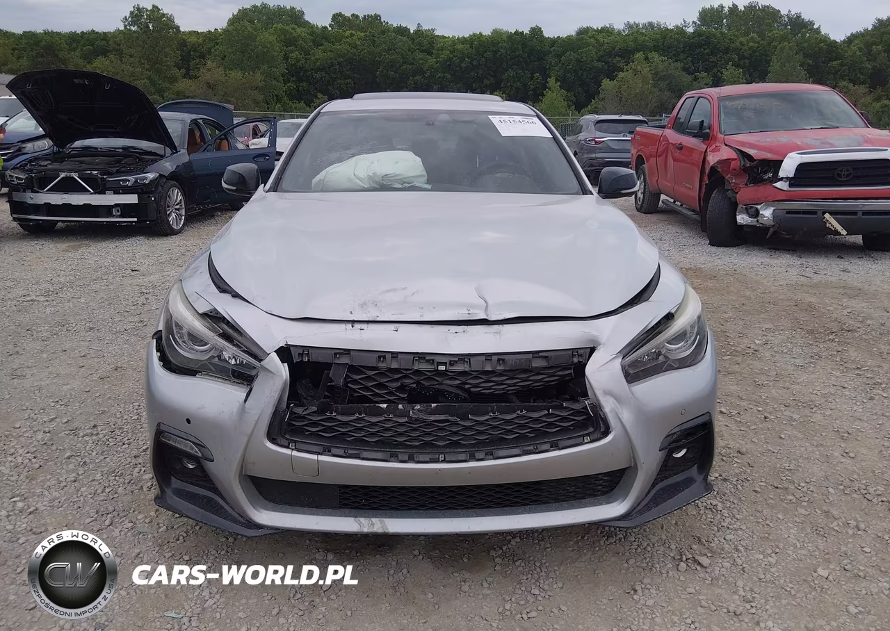 2018 Infiniti Q50 3.0T Red Sport 400 VIN:JN1FV7AR4JM480297 - 12