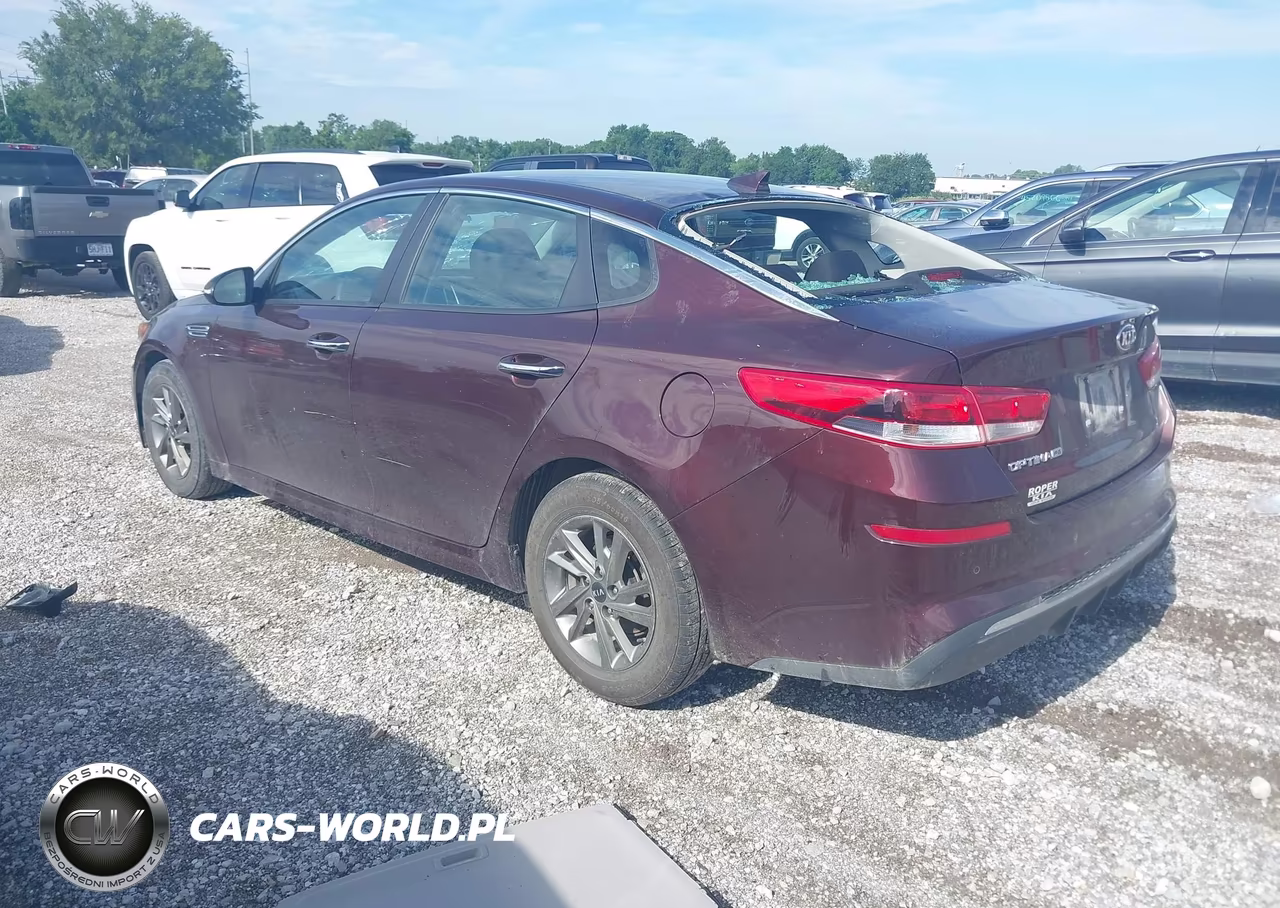 2019 Kia Optima Lx VIN:5XXGT4L34KG329191 - 3