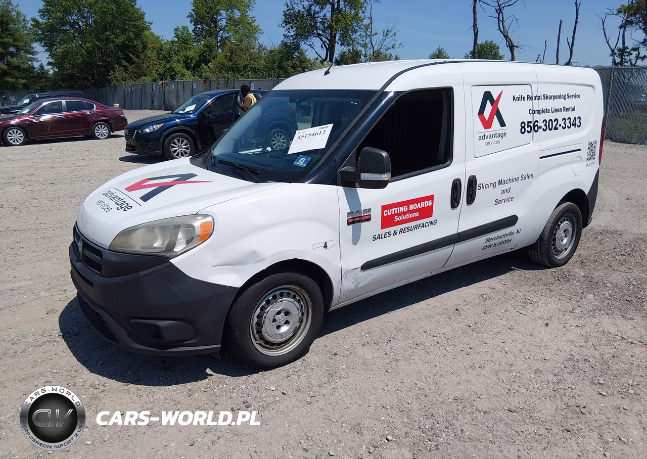 2017 Ram Promaster City Tradesman VIN:ZFBERFABXH6E34648 - 2
