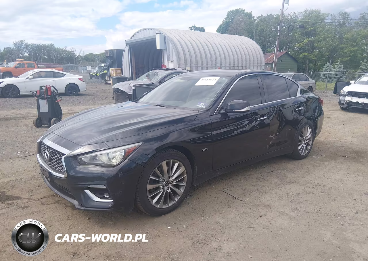 2019 Infiniti Q50 3.0T Luxe VIN:JN1EV7AR2KM554734 - 2