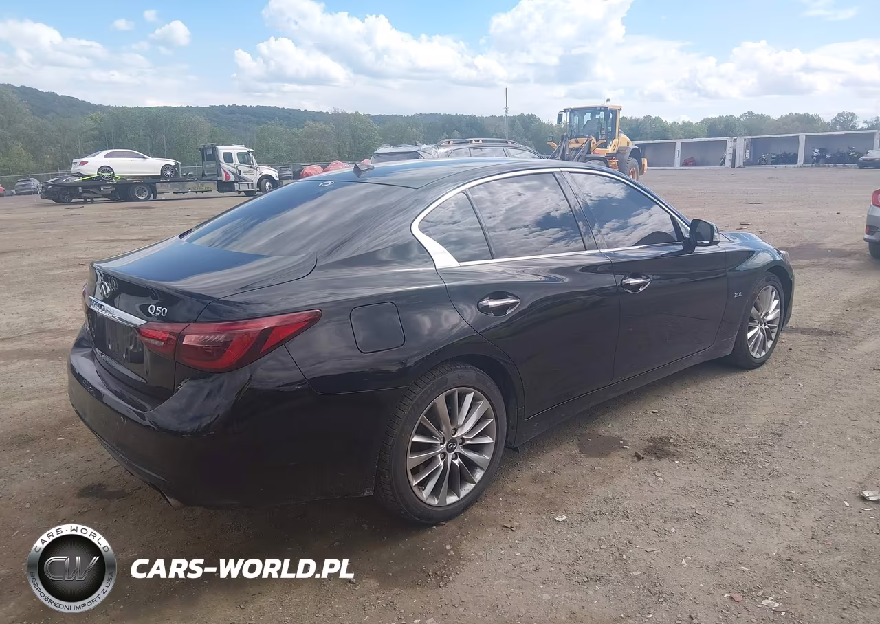 2019 Infiniti Q50 3.0T Luxe VIN:JN1EV7AR2KM554734 - 4