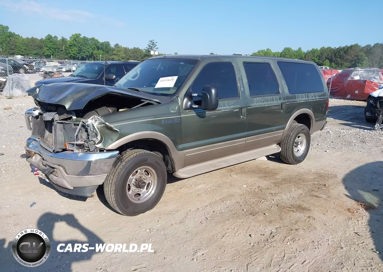 2000 Ford Excursion Limited VIN:1FMNU43S5YEA99911 - 2