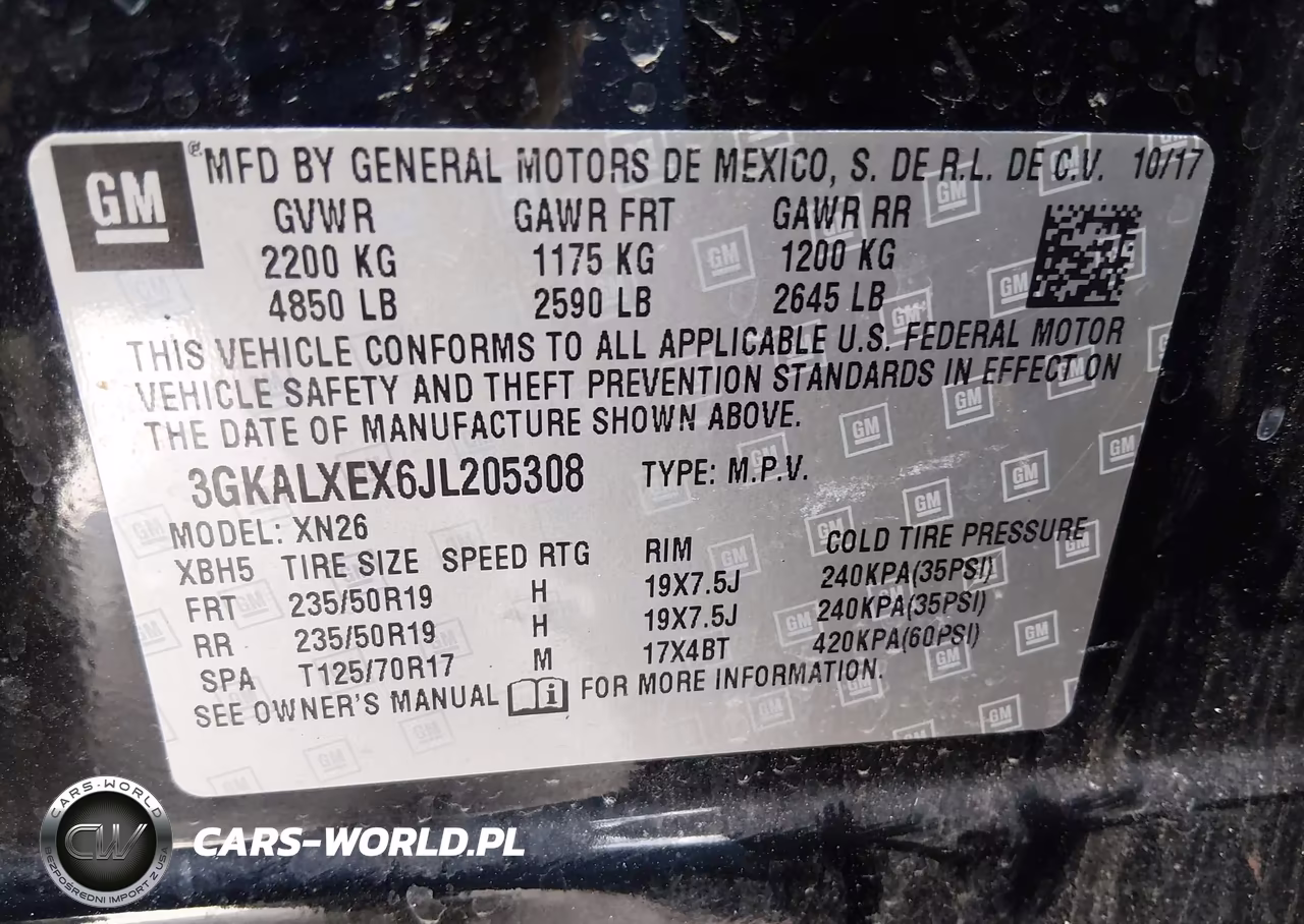 2018 GMC Terrain Denali VIN:3GKALXEX6JL205308 - 9