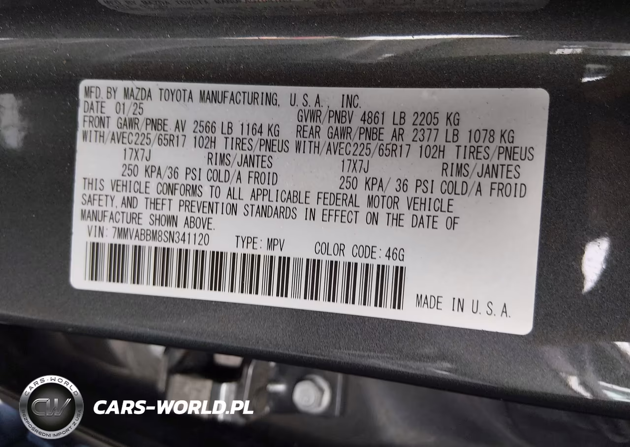 2025 Mazda Cx-50 2.5 S Preferred Package VIN:7MMVABBM8SN341120 - 9