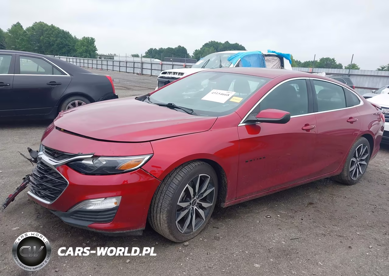 2022 Chevrolet Malibu Fwd Rs VIN:1G1ZG5ST1NF103626 - 2
