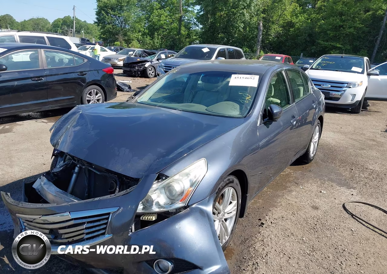 2012 Infiniti G37 Journey VIN:JN1CV6AP6CM624432 - 2