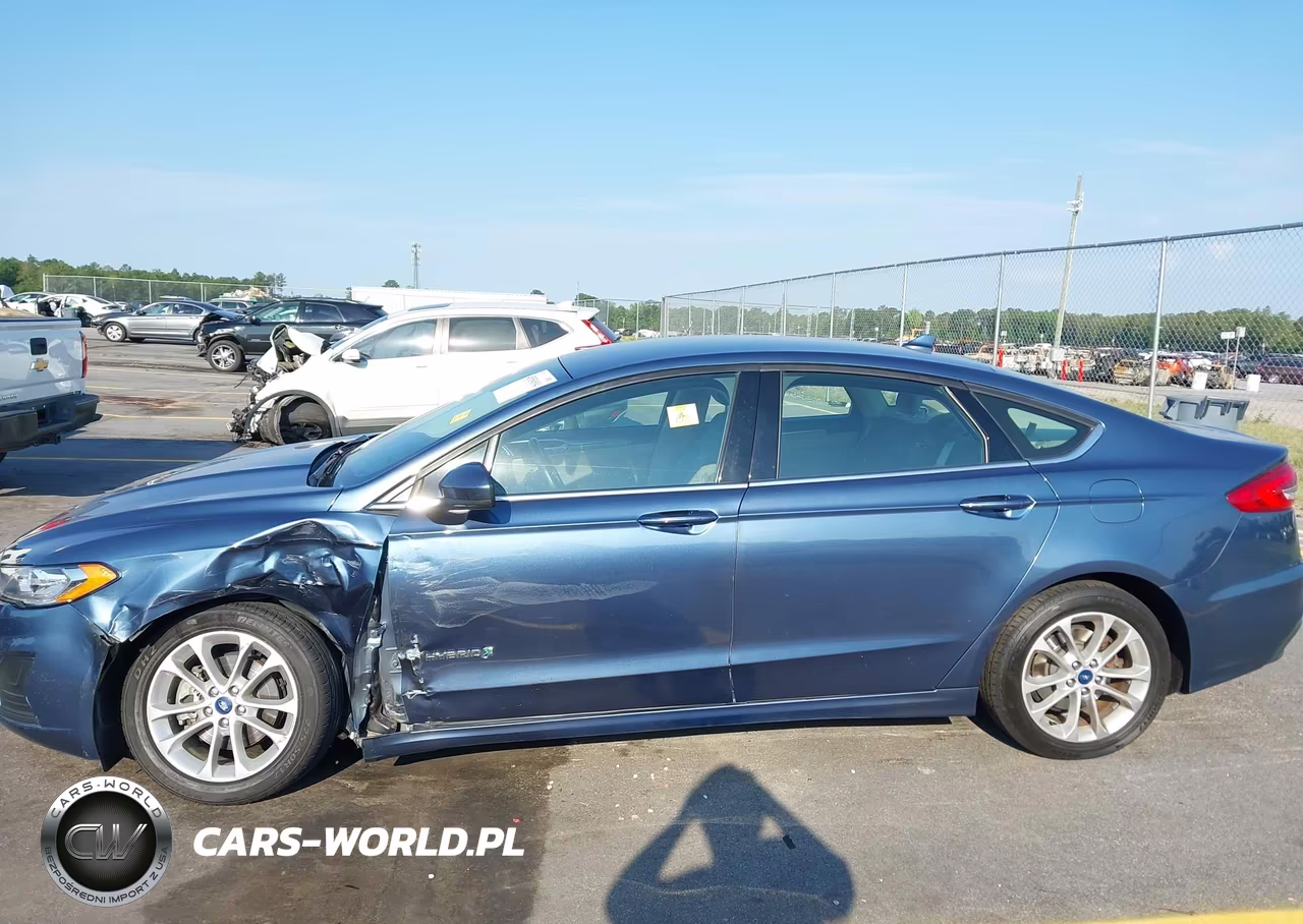 2019 Ford Fusion Hybrid Se VIN:3FA6P0LU7KR217722 - 14