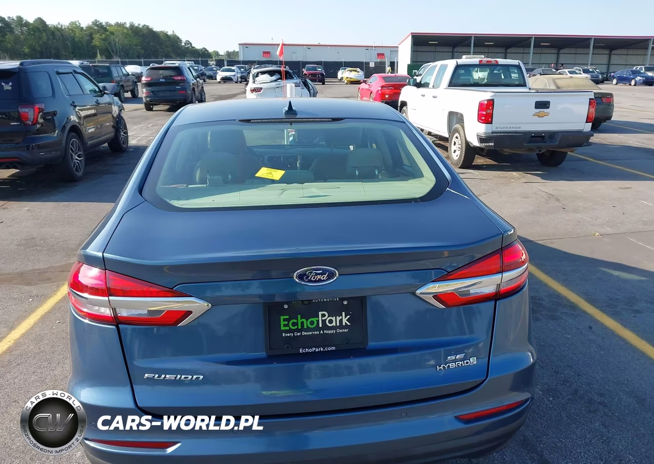 2019 Ford Fusion Hybrid Se VIN:3FA6P0LU7KR217722 - 16