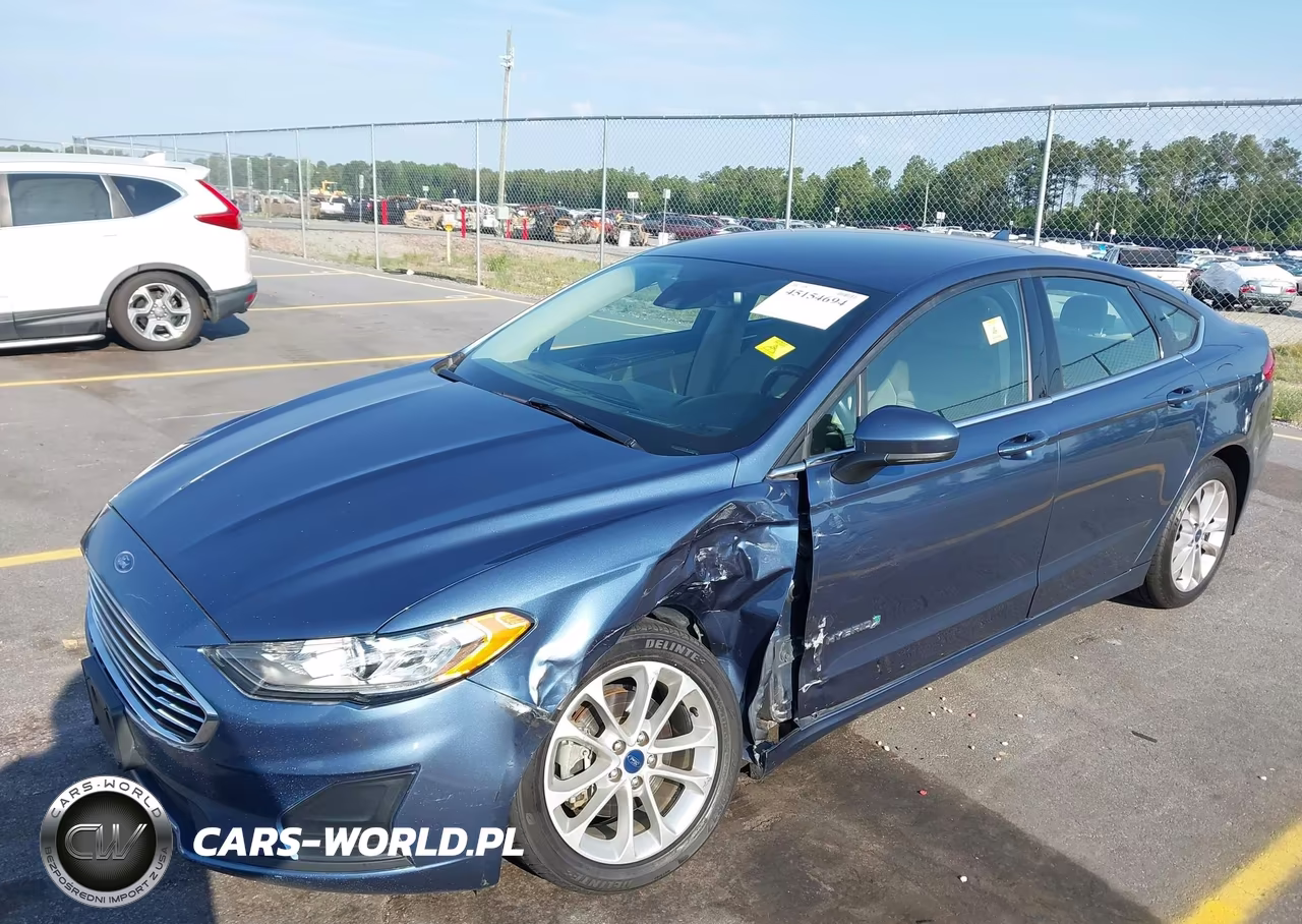 2019 Ford Fusion Hybrid Se VIN:3FA6P0LU7KR217722 - 2