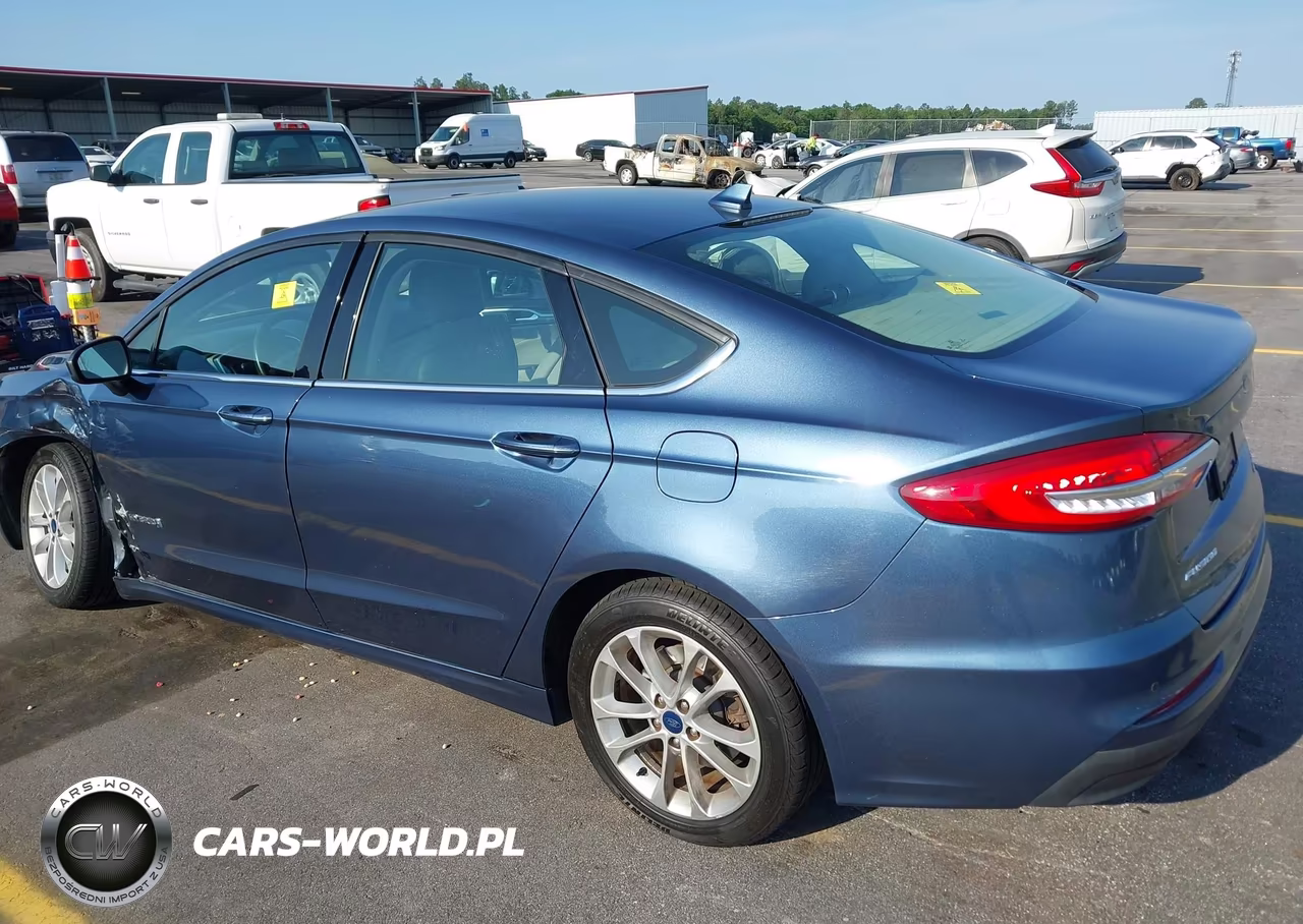 2019 Ford Fusion Hybrid Se VIN:3FA6P0LU7KR217722 - 3
