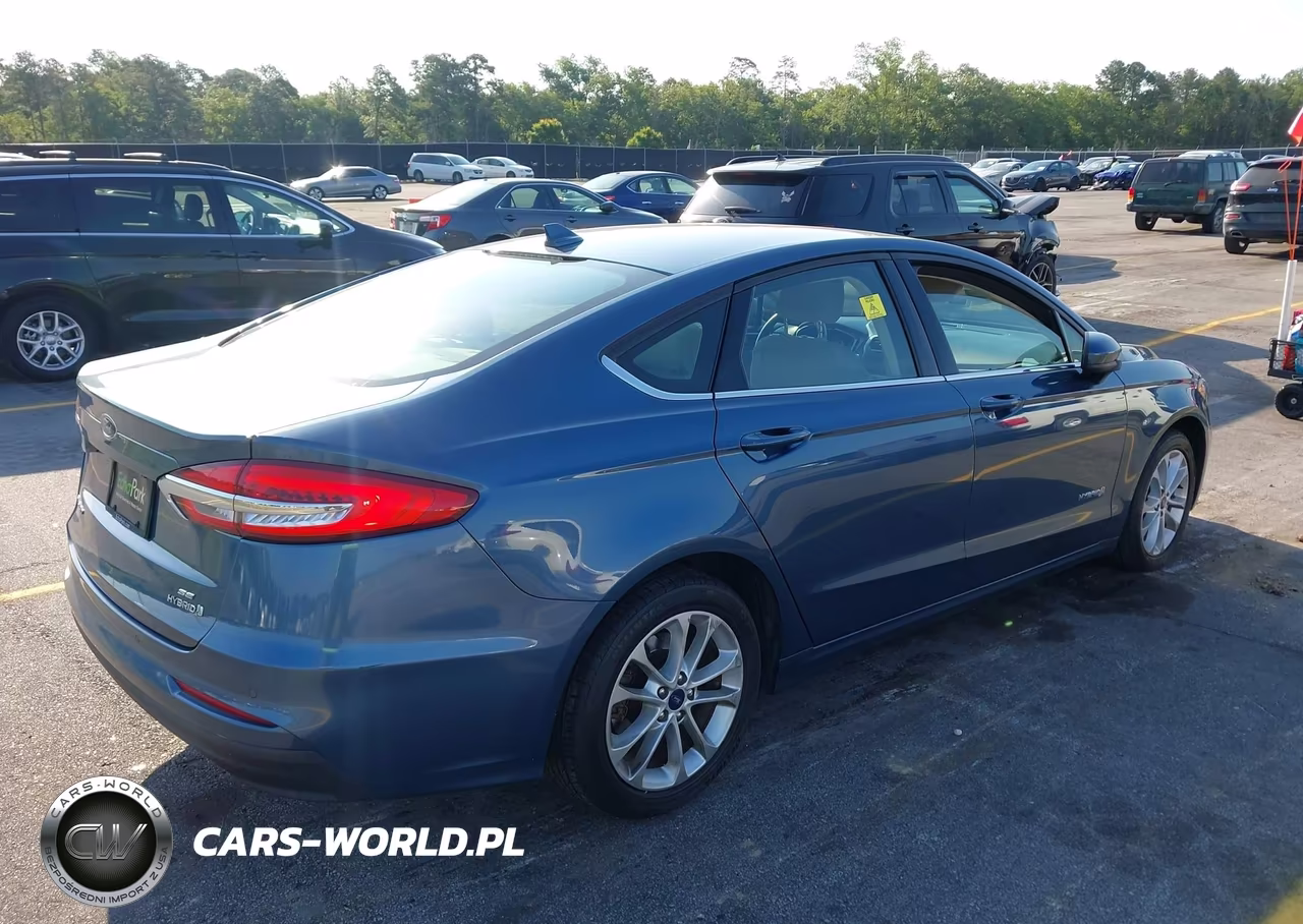 2019 Ford Fusion Hybrid Se VIN:3FA6P0LU7KR217722 - 4