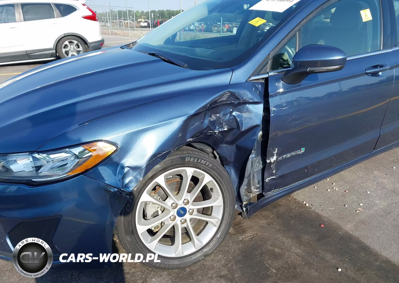 2019 Ford Fusion Hybrid Se VIN:3FA6P0LU7KR217722 - 6