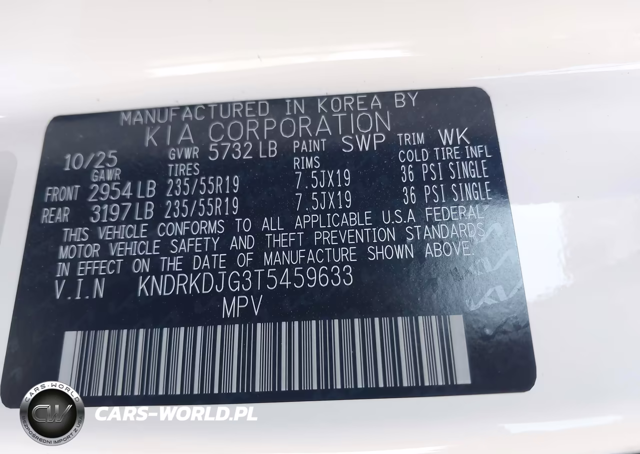 2026 Kia Sorento Hybrid X-Line Sx Prestige VIN:KNDRKDJG3T5459633 - 9