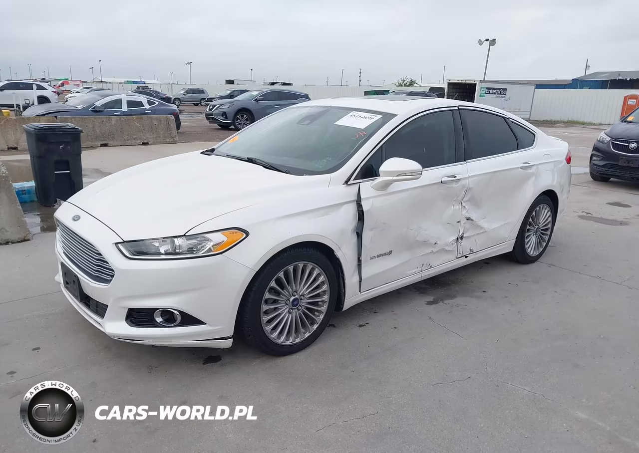 2013 Ford Fusion Hybrid Titanium VIN:3FA6P0RU8DR282010 - 2