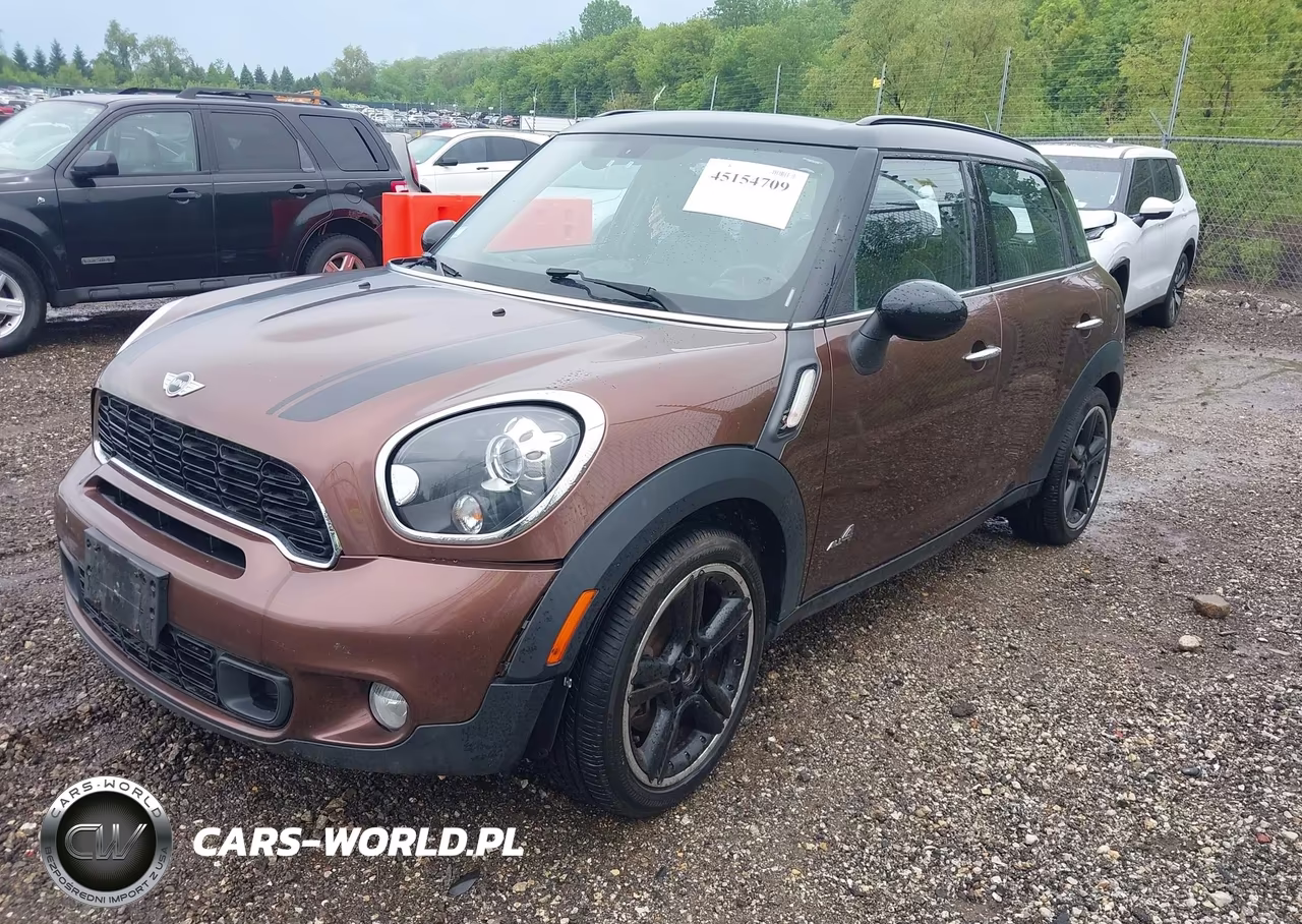 2013 Mini Countryman Cooper S VIN:WMWZC5C53DWP33663 - 2