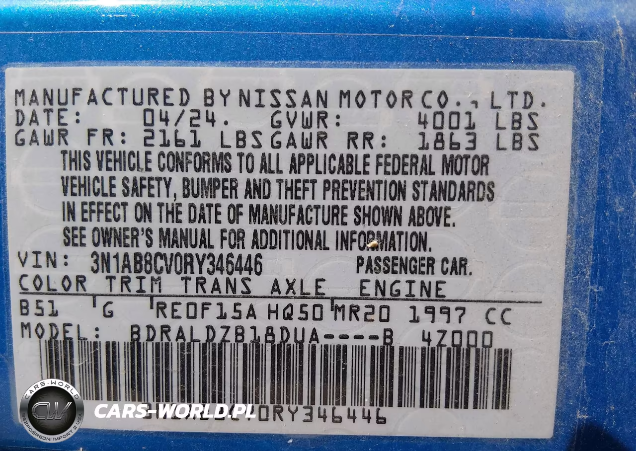 2024 Nissan Sentra Sv Xtronic Cvt VIN:3N1AB8CV0RY346446 - 9