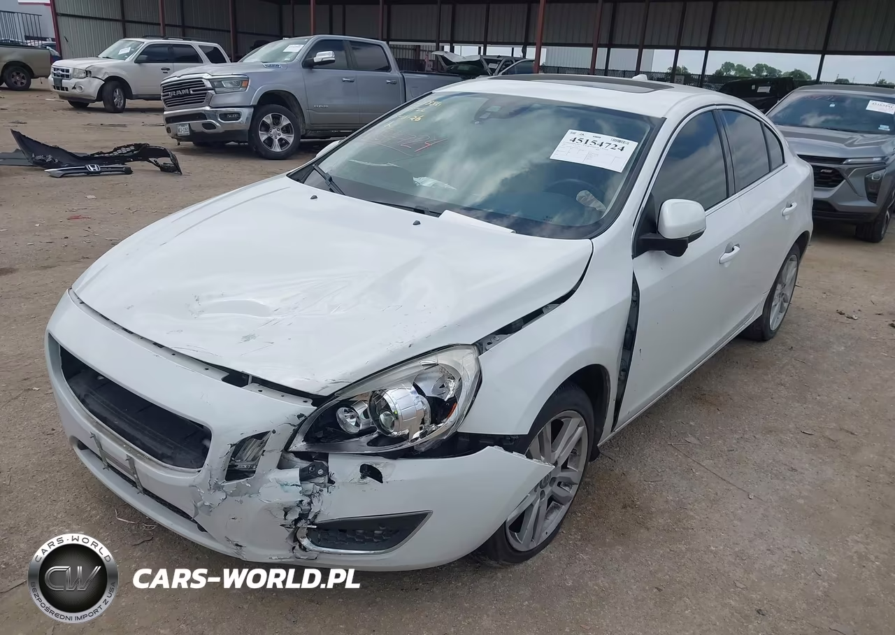 2013 Volvo S60 T5 VIN:YV1612FS0D2218911 - 2