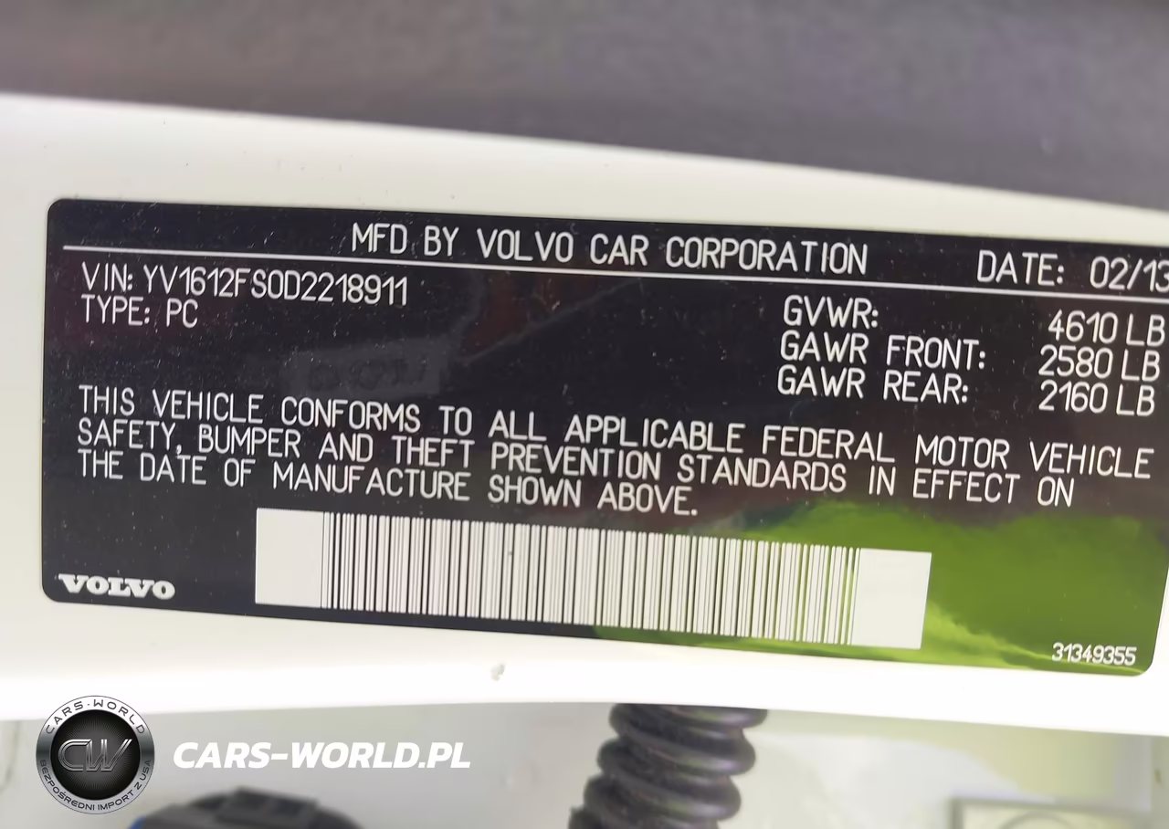 2013 Volvo S60 T5 VIN:YV1612FS0D2218911 - 9