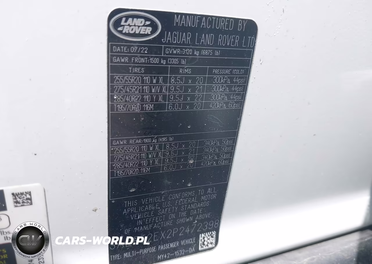 2023 Land Rover Discovery P300 S R-Dynamic VIN:SALRT2EX2P2472398 - 9
