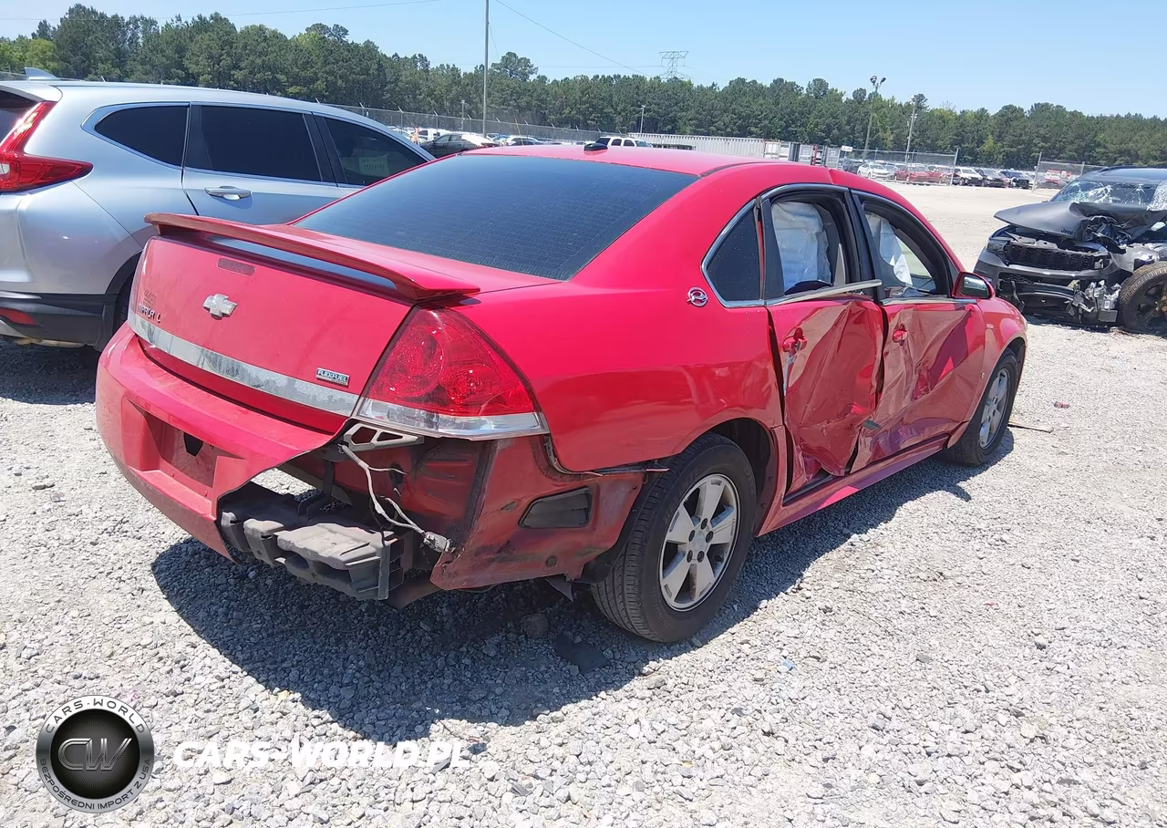 2009 Chevrolet Impala Lt VIN:2G1WT57K791234782 - 4