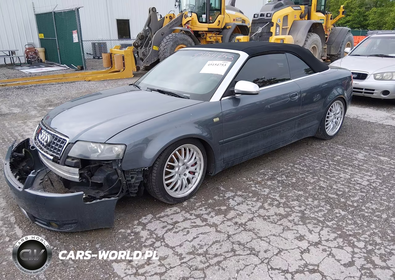2005 Audi S4 VIN:WUARL48HX5K902055 - 2