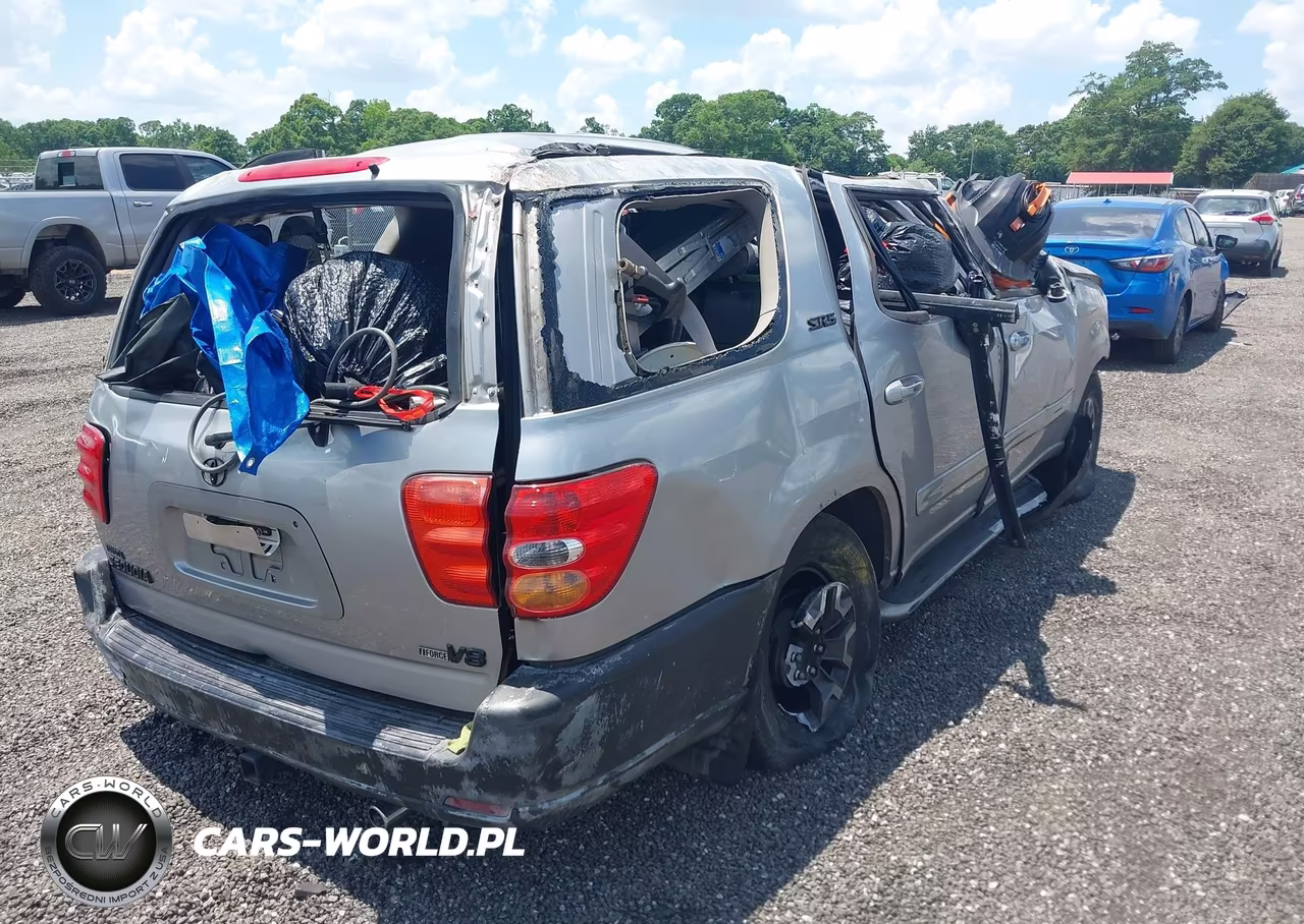 2001 Toyota Sequoia Sr5 V8 VIN:5TDZT34A71S022725 - 4
