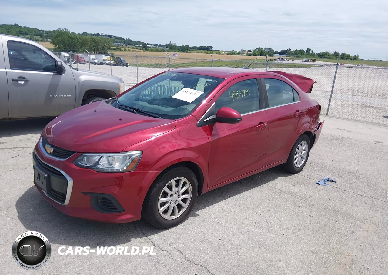 2018 Chevrolet Sonic Lt Auto VIN:1G1JD5SH1J4119283 - 2