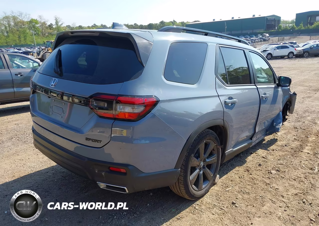 2025 Honda Pilot Sport VIN:5FNYG1H38SB166659 - 4
