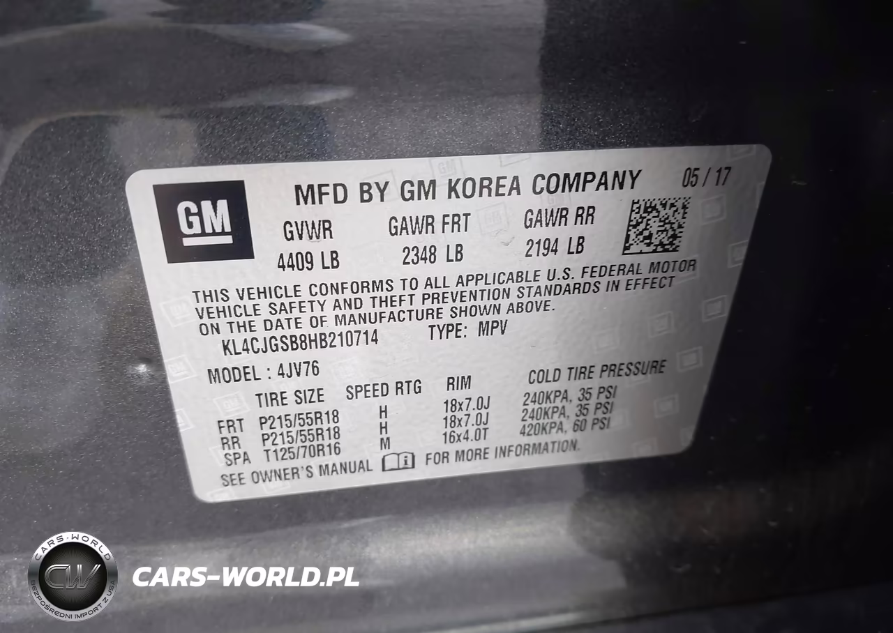 2017 Buick Encore Essence VIN:KL4CJGSB8HB210714 - 9