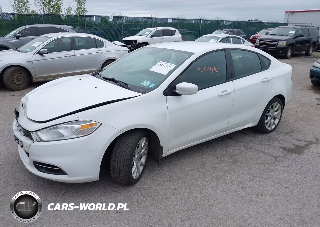 2013 Dodge Dart Sxt VIN:1C3CDFBH5DD269556 - 2