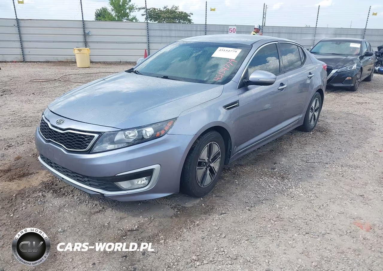 2012 Kia Optima Hybrid Ex VIN:KNAGM4AD5C5011527 - 2