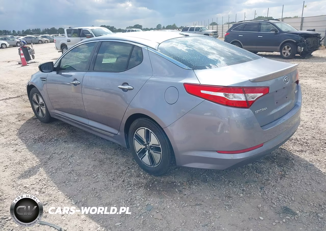 2012 Kia Optima Hybrid Ex VIN:KNAGM4AD5C5011527 - 3