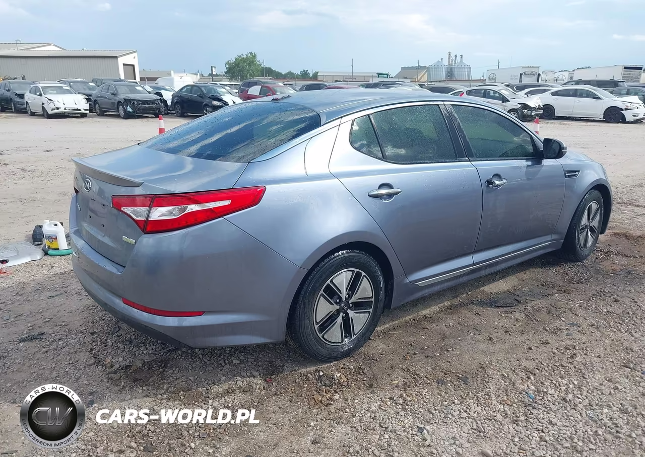 2012 Kia Optima Hybrid Ex VIN:KNAGM4AD5C5011527 - 4