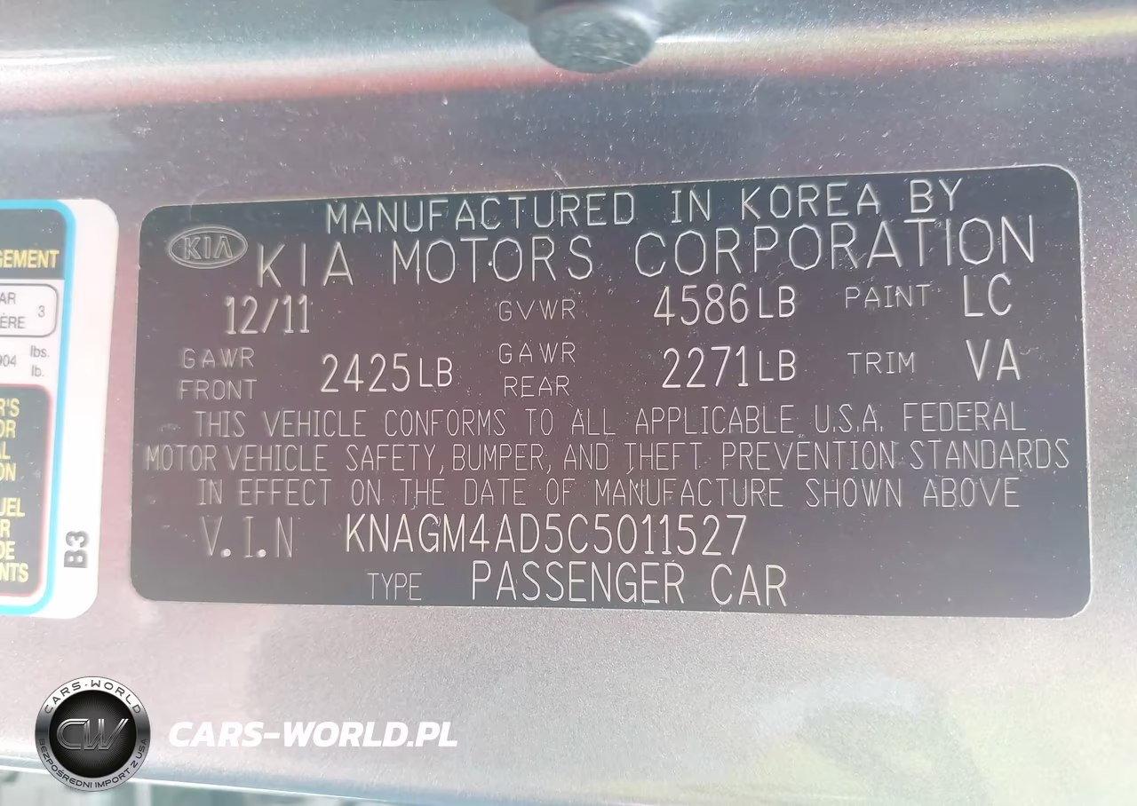 2012 Kia Optima Hybrid Ex VIN:KNAGM4AD5C5011527 - 9