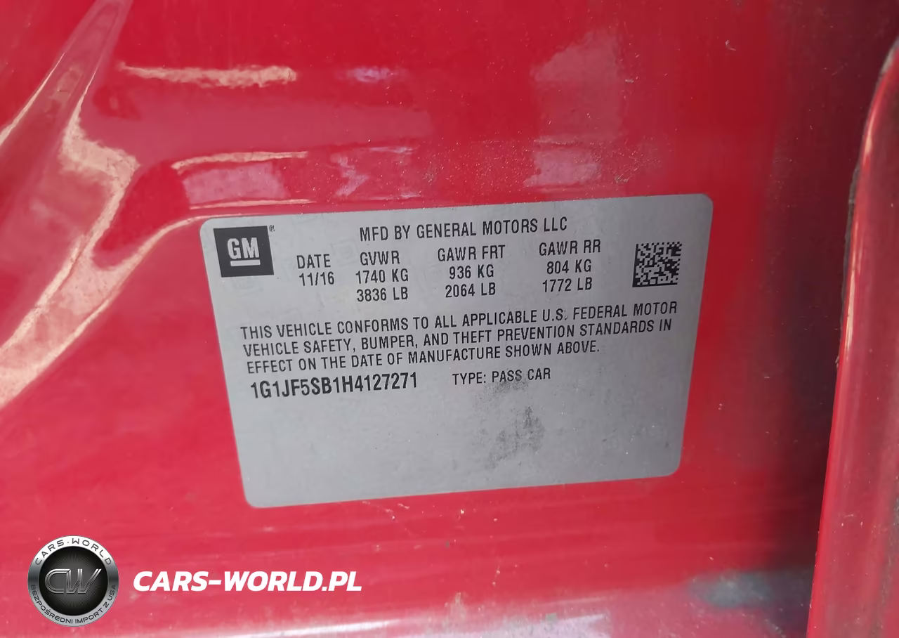 2017 Chevrolet Sonic Premier Auto VIN:1G1JF5SB1H4127271 - 9